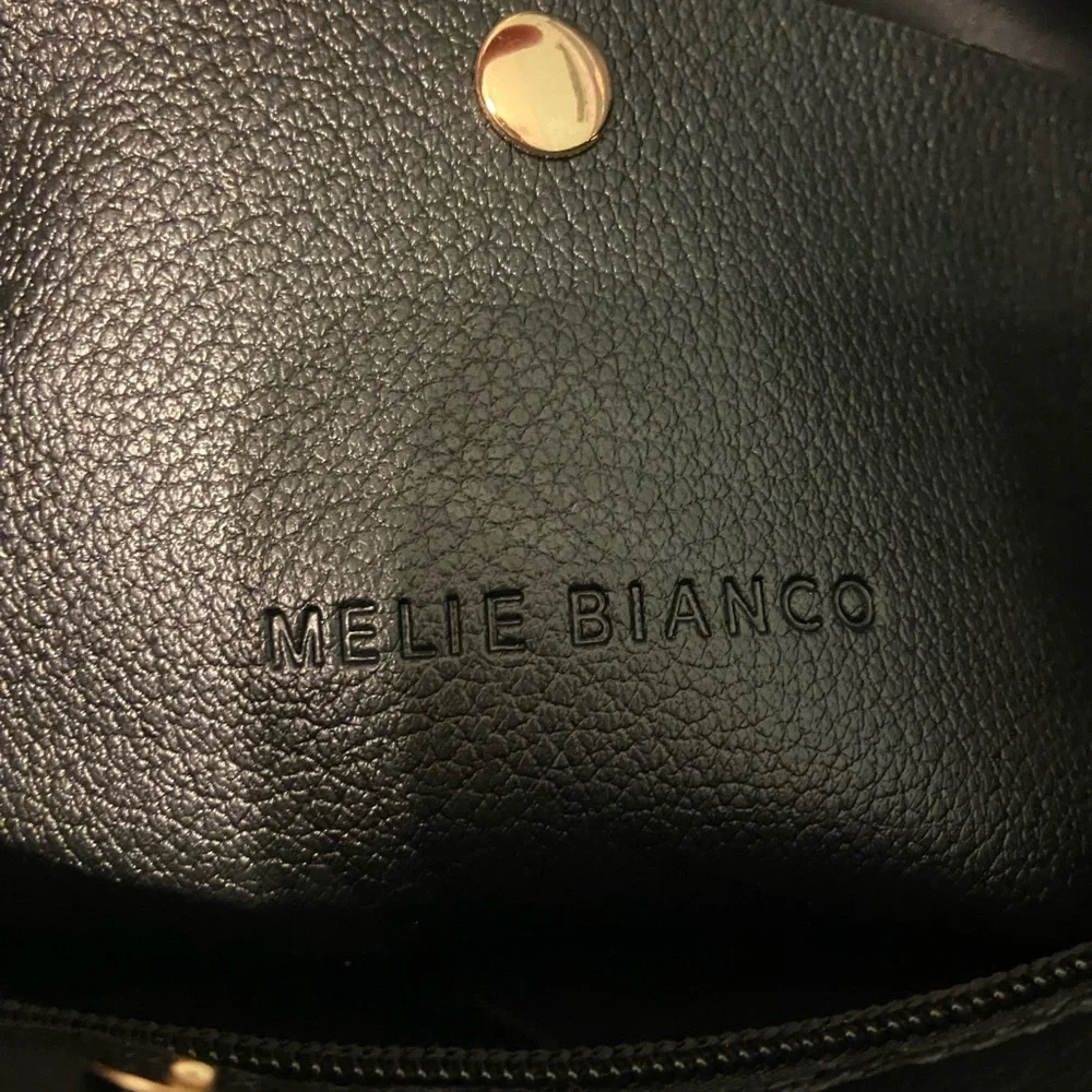 Melie Bianco - Connie Black Recycled Vegan Crossbody Bag